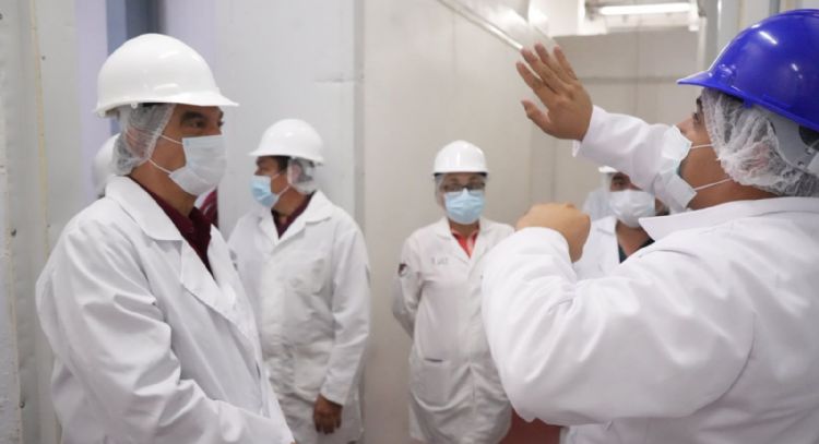 Constató gobernador modernización del rastro de la UAT