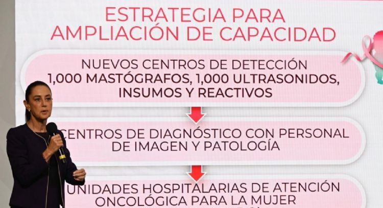 Anuncian plan contra el cáncer de mama con inversión de 8 mil millones de pesos