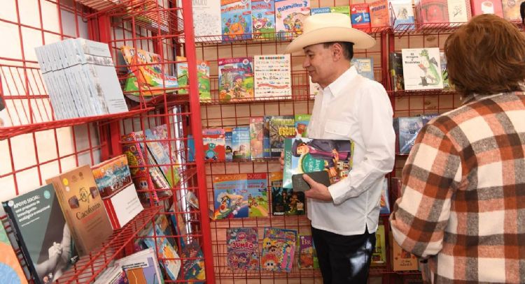 Gobernador Durazo anuncia edición 25 de la Felison para promover la lectura y cultura sonorense