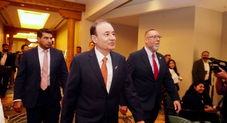 Gobernador Durazo presenta ante empresarios de Arizona modelo del Plan Sonora