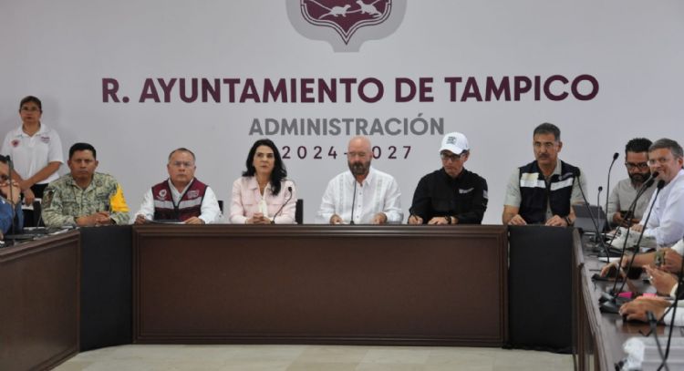 Levantan alerta máxima en el sur de Tamaulipas por avenida del río Pánuco