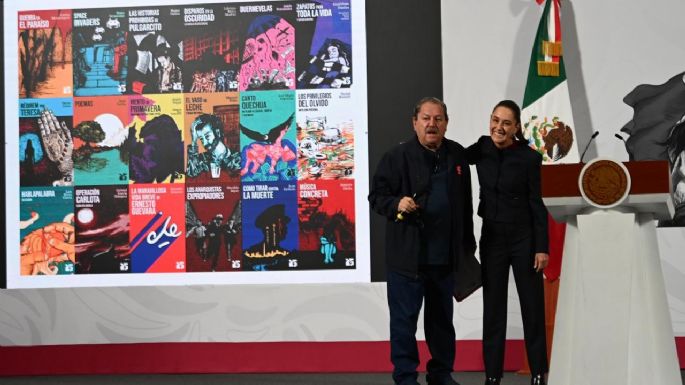 Paco Ignacio Taibo II desata polémica en la mañanera por “cuota de género” en literatura