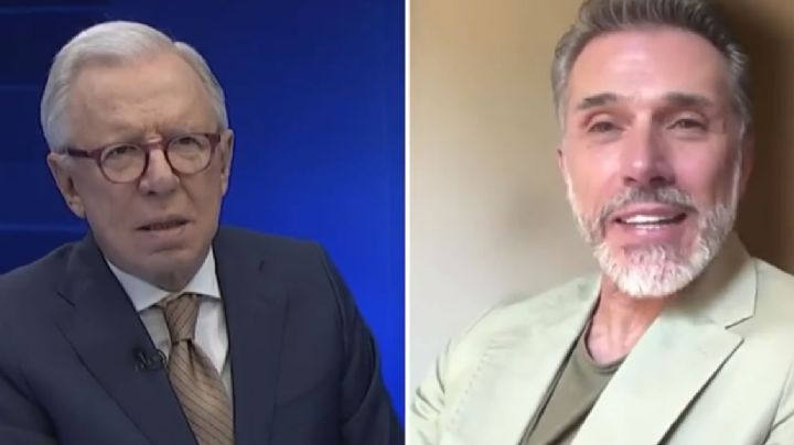 Joaquín López Dóriga y Sergio Mayer protagonizan pelea durante programa en vivo (Videos)