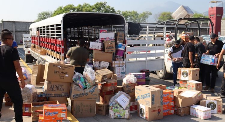 Aporta SSPT más de 10 toneladas de alimentos para familias afectadas por inundaciones en Tamaulipas