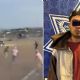Camioneta irrumpe en campo de futbol y embiste a dos hombres en Guanajuato (Videos)