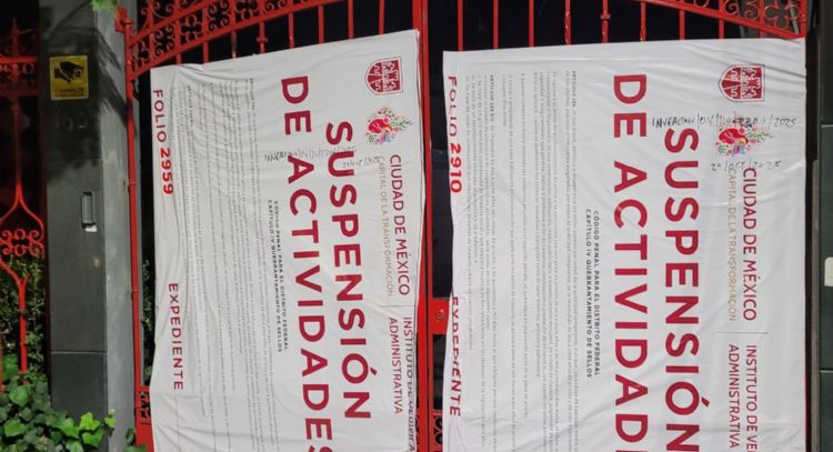 Clausuran Aristóteles 165 por posibles actividades irregulares