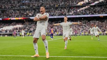Mbappé y Bellingham anotaron en la victoria del Real Madrid 2-1 ante el Barcelona