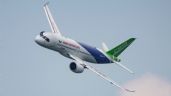 Foto ilustrativa de la nota titulada: China intenta lanzar su propio avión de pasajeros, pero enfrenta turbulencias