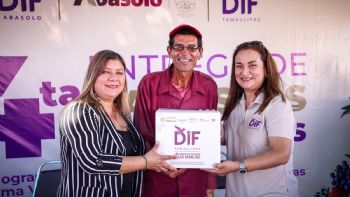 DIF Tamaulipas cumple con la cuarta entrega de canastas alimentarias a más de 63 mil familias
