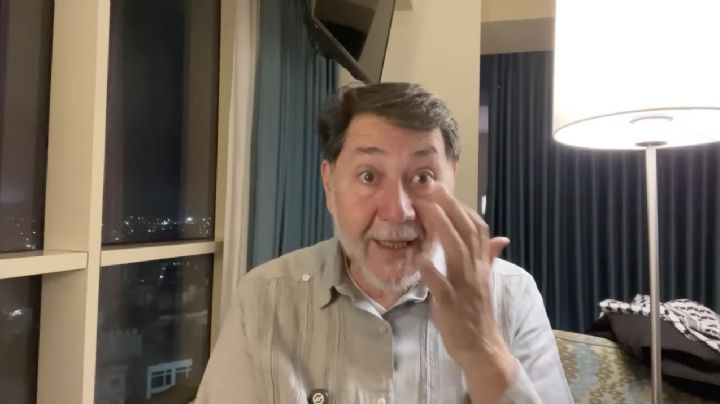 Fernández Noroña llora por Palestina durante transmisión en vivo (Video)