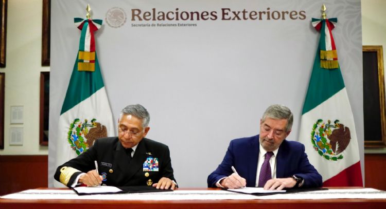 Titulares de la SRE y Marina se reúnen con embajador de EU tras ataques a presuntas narcolanchas