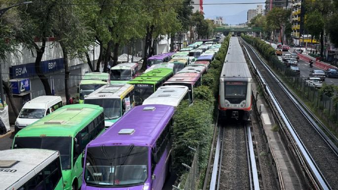 Transportistas posponen bloqueo masivo en CDMX; anuncian mesa de diálogo