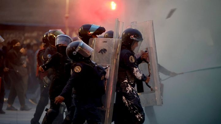 Hay tres policías en condición delicada tras marcha del 2 de octubre en la CDMX