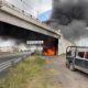Sindicatos se disputan con violencia la ampliación de la autopista Puebla-Tlaxcala