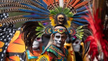 Carro monumental por 700 años de fundación México-Tenochtitlan liderará el Desfile de Día de Muertos