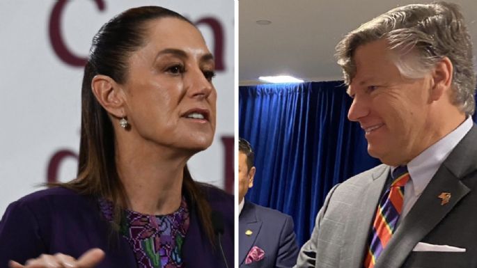 Así respondió Sheinbaum a las críticas de Christopher Landau a la postura de México sobre Cuba