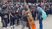 Foto ilustrativa de la nota titulada: Alcalde de Toluca asume responsabilidad por violencia en la marcha del 2 de octubre