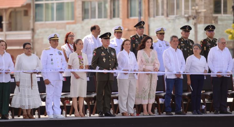 Sheinbaum llama a erradicar la corrupción en aniversario de la Marina