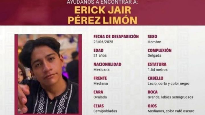 ¿Quién es Erick Jair y por qué su desaparición ha captado atención de la ONU?