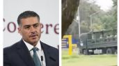 Foto ilustrativa de la nota titulada: Esto dijo Harfuch sobre camión del Ejército que entró a Ciudad Universitaria de la UNAM