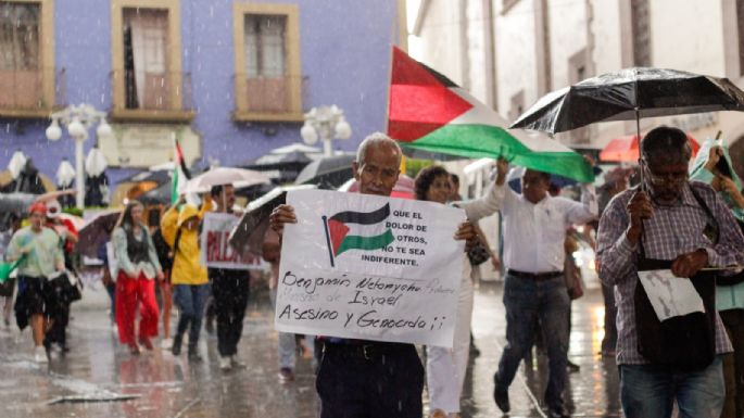 “Exigimos alto al genocidio en Gaza”: cientos marchan en Morelos para apoyar a Palestina