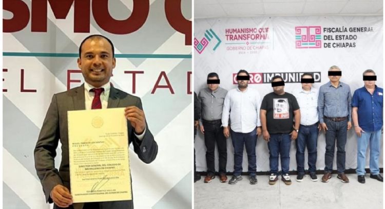 Destituyen a director del COBACH Chiapas tras detención de seis funcionarios por extorsión