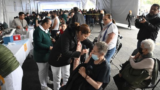 Arranca mega centro de vacunación instalado en la UNAM; estará abierto hasta el viernes 14
