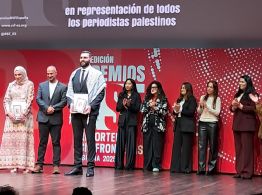Reporteros Sin Fronteras España premia a periodistas de Gaza y a la prensa valenciana