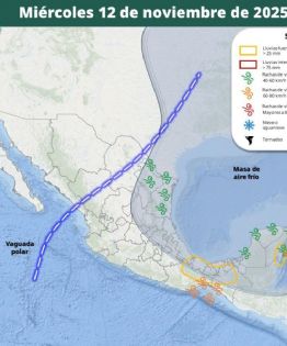 Masa de aire frío seguirá dominando este miércoles; así pegarán las heladas en cada entidad