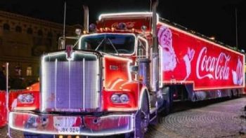 Caravana Coca-Cola desfilará por ciudades del país, pese a prohibición por ley