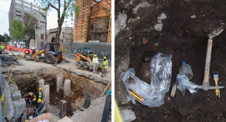 INAH pide frenar obra de la Calzada Flotante de Tlalpan ante posible hallazgo arqueológico