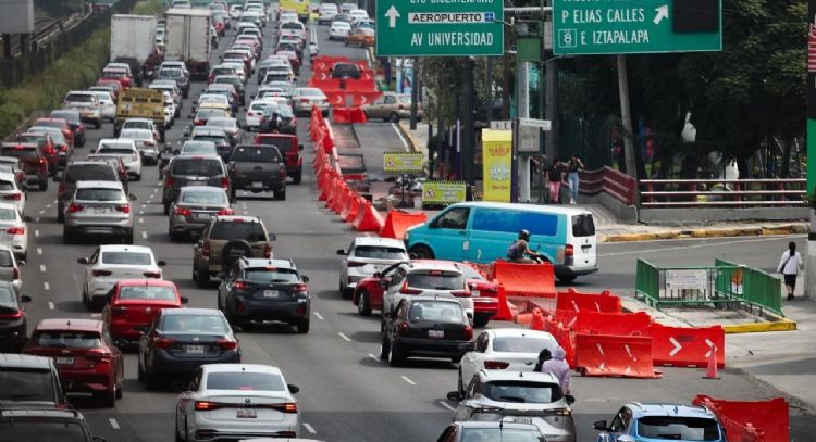 Obra de ciclovía sobre Calzada de Tlalpan tiene un avance del 60%