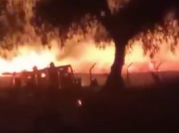 Incendio en zona arqueológica de Teotihuacán: esto es lo que se sabe