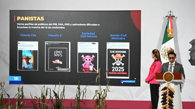 Acusan a PAN, PRI, Salinas Pliego y la derecha internacional de impulsar Marcha de la Generación Z