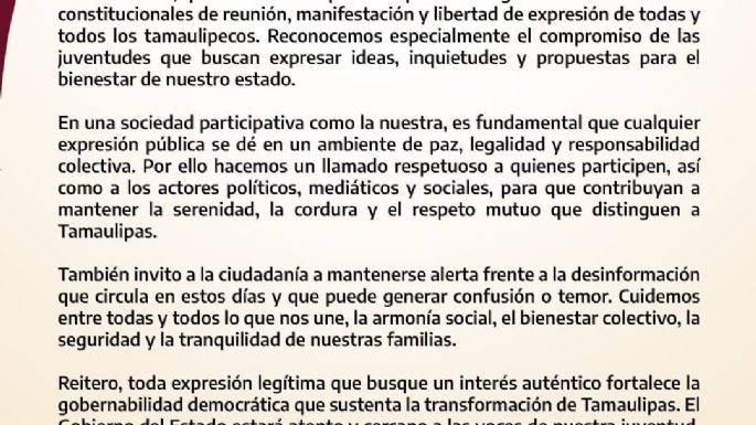 El Gobernador de Tamaulipas, Dr. Américo Villarreal Ayana: