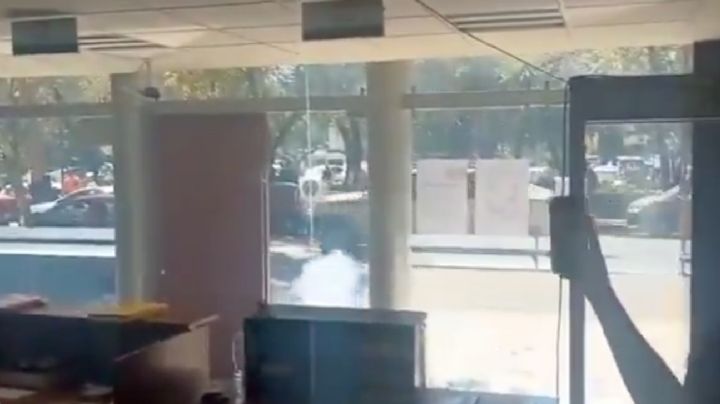 Detonan petardo en las oficinas del TSJCDMX en medio de protestas y paro de trabajadores (Video)