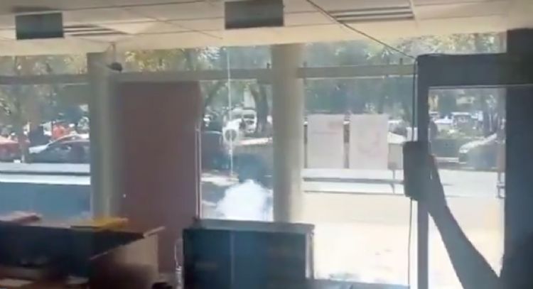Detonan petardo en las oficinas del TSJCDMX en medio de protestas y paro de trabajadores (Video)
