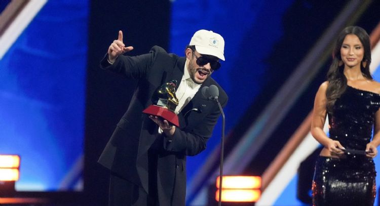 Bad Bunny gana el premio al álbum del año en los Latin Grammys 2025