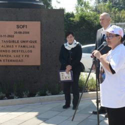 Develan memorial "Esme y Sofi", dos hermanas que fallecieron al caer en una coladera sin tapa
