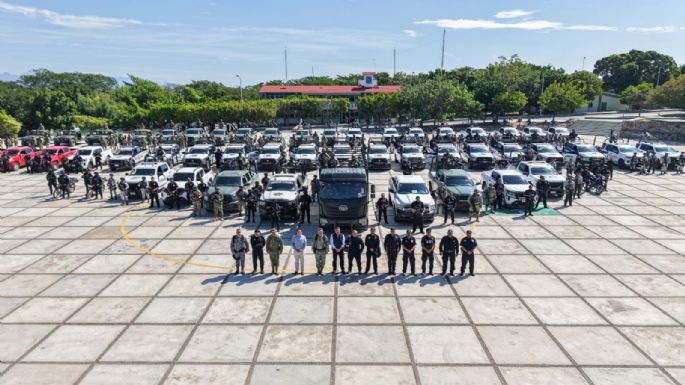Con 500 elementos, fuerzas de seguridad federales refuerzan Operativo Sable en Istmo de Tehuantepec