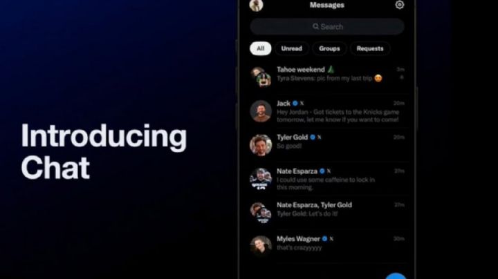 X introduce Chat, su mensajería encriptada que permite hacer videollamadas y enviar mensajes