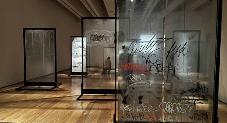 “¿Cómo salimos?”, la exposición de Teresa Margolles con vidrios de balaceras (Video)