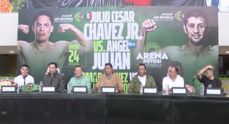 Julio César Chávez Jr., vinculado a proceso, peleará en México; así fue presentada la función