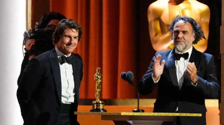 González Iñárritu entrega Oscar honorario a Tom Cruise y asegura que “es mexicano” (Video)
