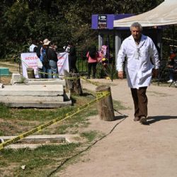 Inicia primera exhumación formal de fosa común en Panteón Civil de Dolores