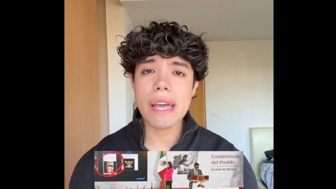 Convocante de la marcha de la Gen-Z saldrá del país tras ser exhibido en la mañanera (Video)