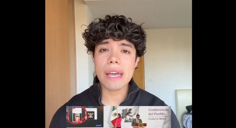 Convocante de la marcha de la Gen-Z saldrá del país tras ser exhibido en la mañanera (Video)