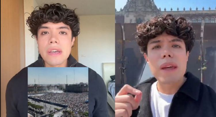 Ed Andrade, influencer señalado por recibir pago del PAN para apoyo de la marcha de la Gen Z
