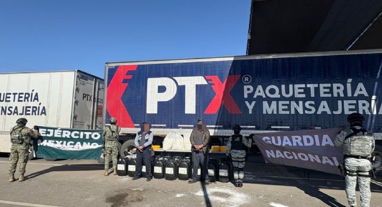 Gabinete de Seguridad asegura 300 kilos de metanfetaminas en  San Luis Río Colorado