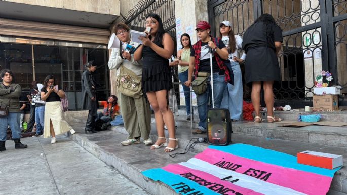 Protesta en Congreso de Chiapas: personas trans exigen ley de identidad de género y derechos básicos